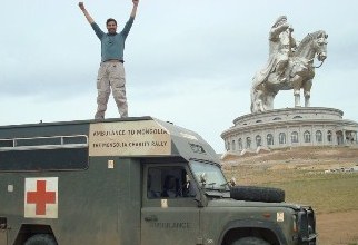 From London to Mongolia…In an Ambulance