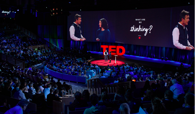 Speaking at TED in 2016