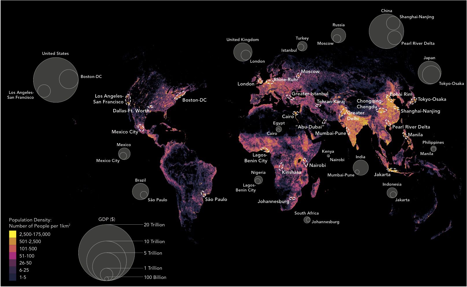 Megacities, not nations, are the world’s most dominant, enduring social structures