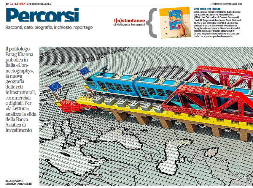 Corriere della Sera Features Connectography