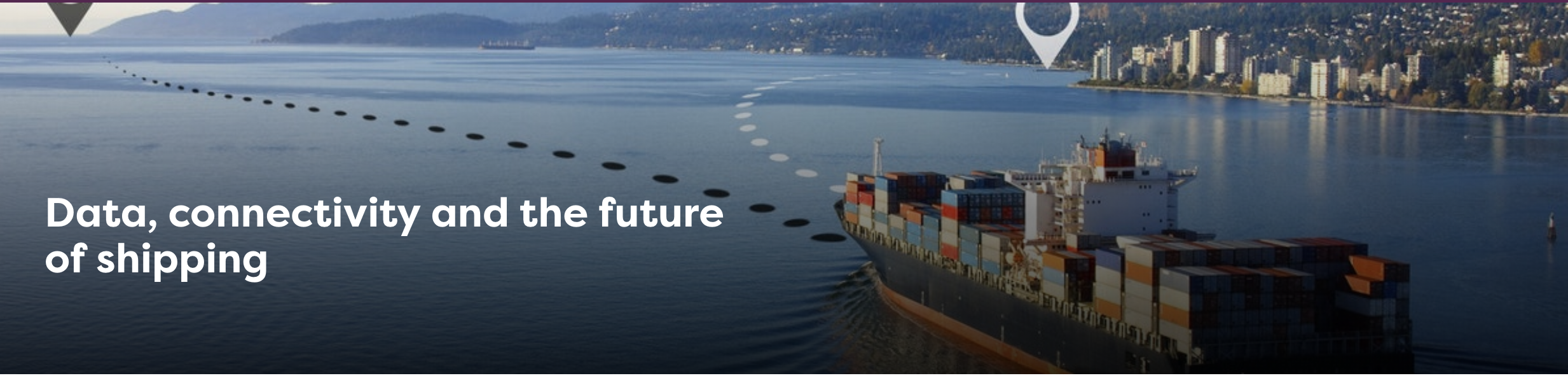 Data, connectivity and the future of shipping