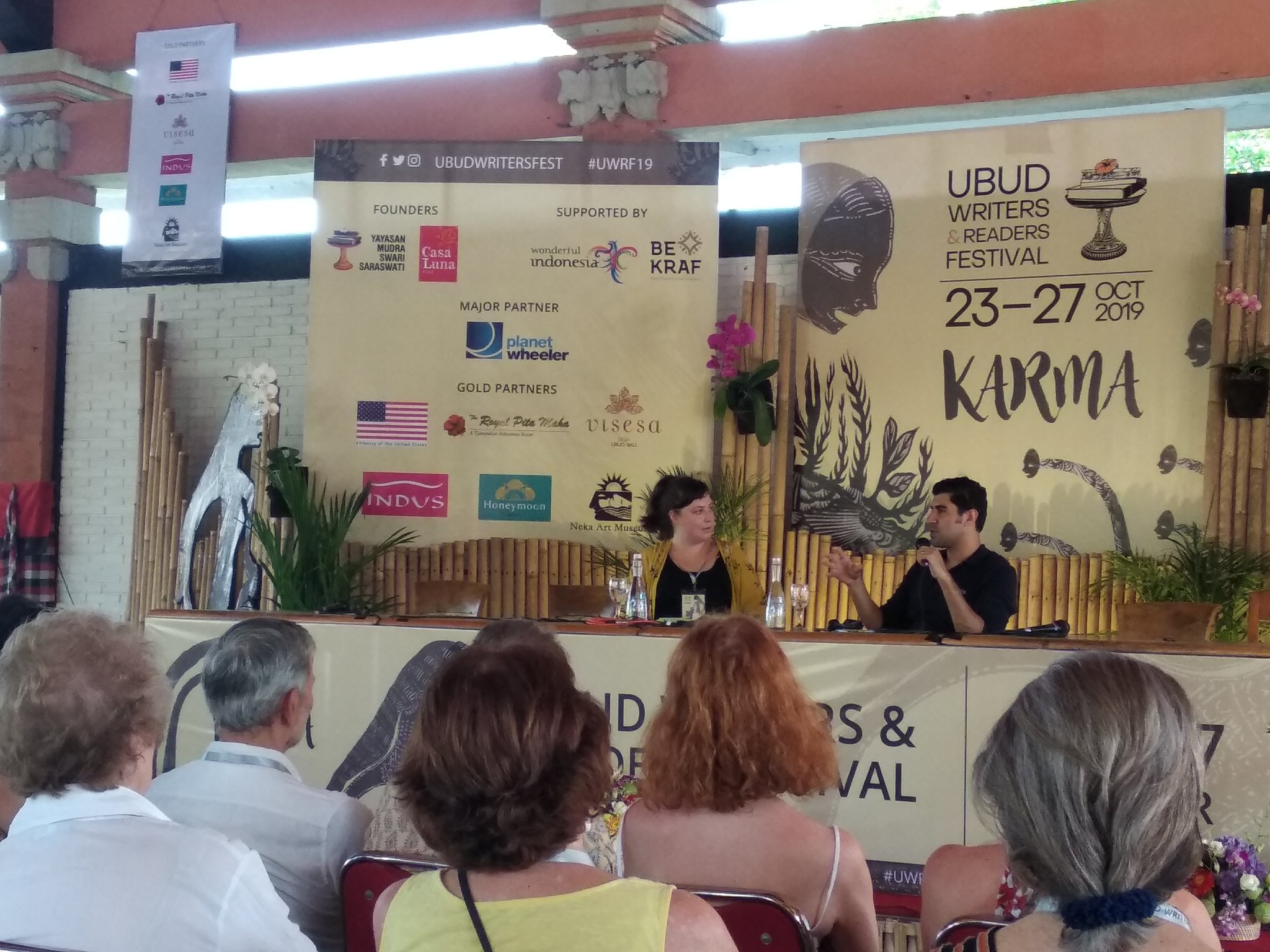 Discussing the Asian Future at the Ubud Writers Festival