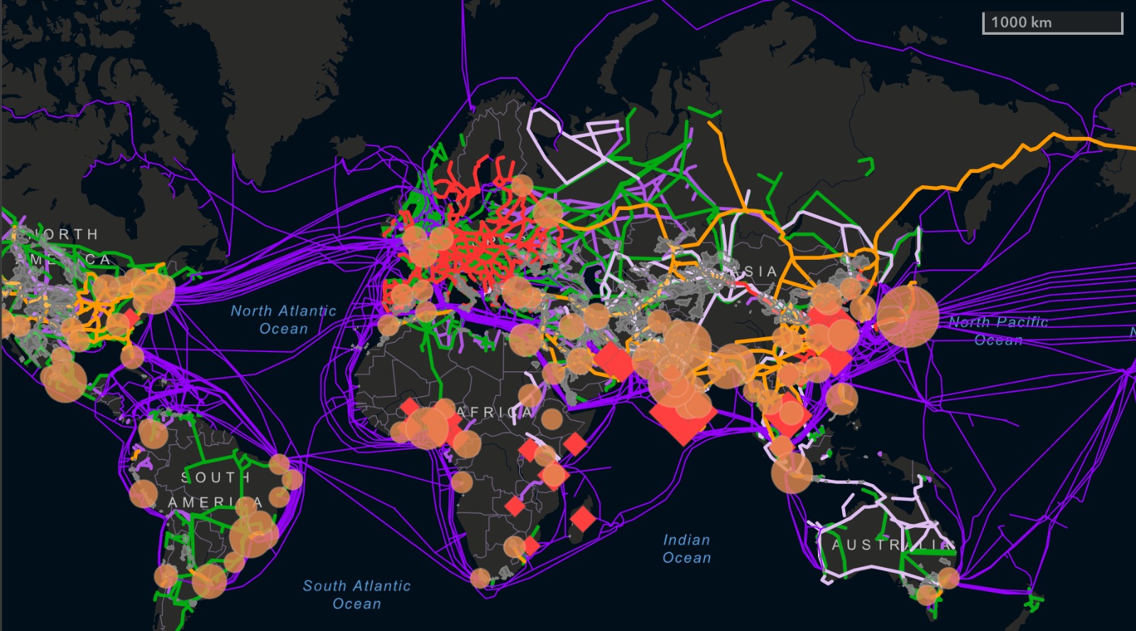 world map 2022