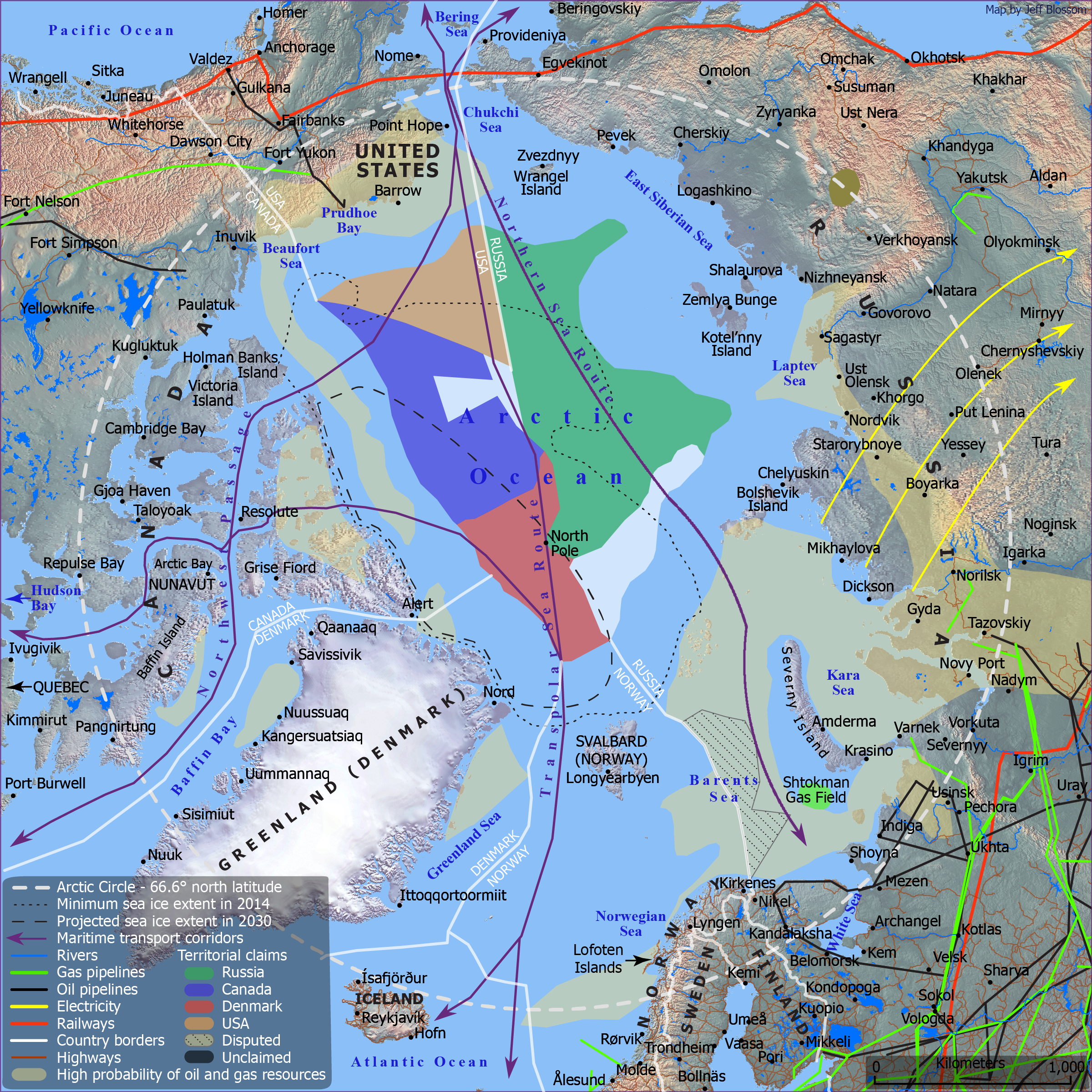 The New Arctic Geography