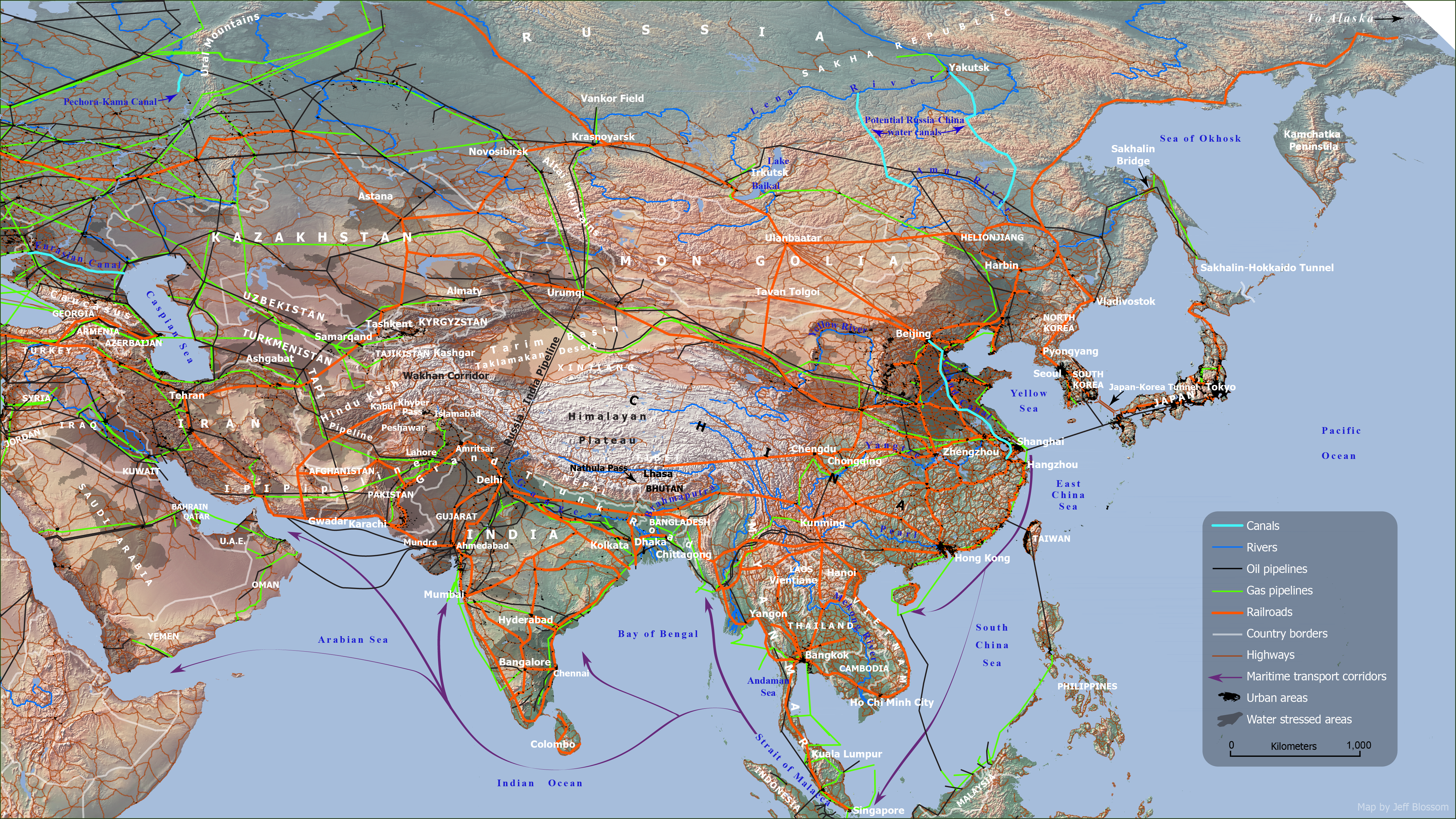 Eurasia’s New Silk Roads
