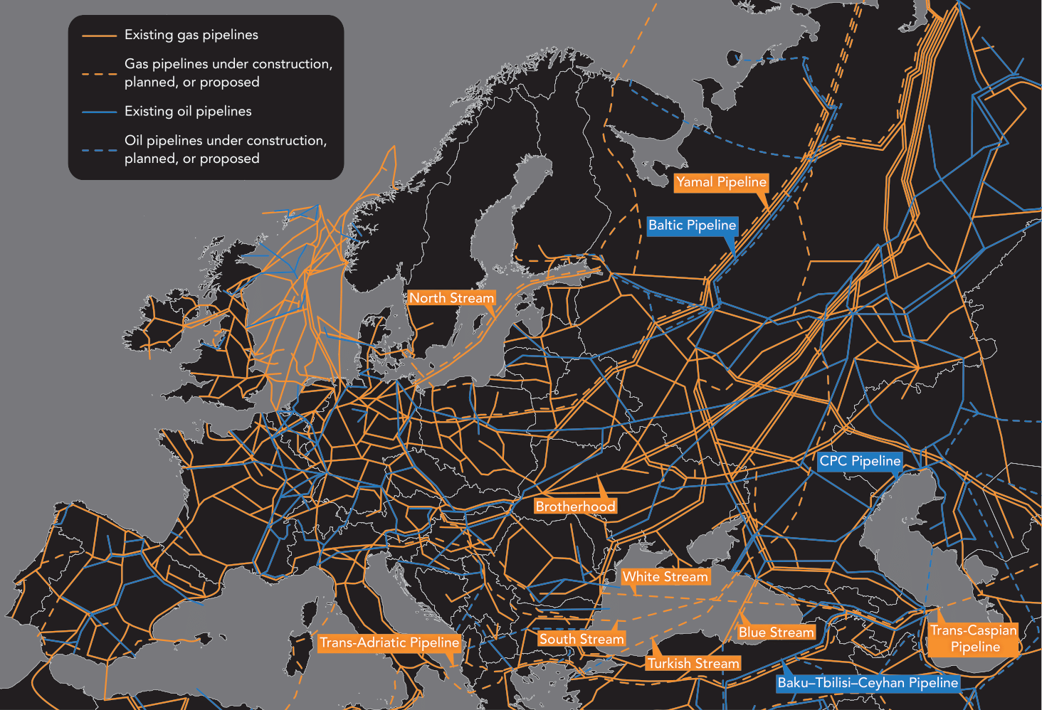 Europe and Russia: Connectivity and Leverage