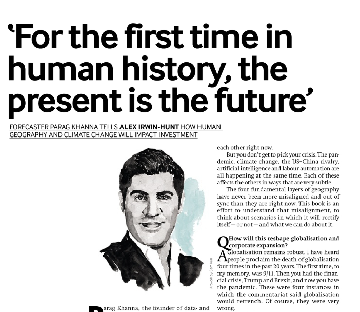 For the first time in human history, the present is the future