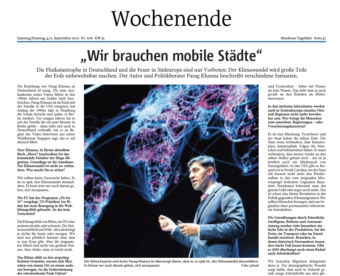 ,,Wir brauchen mobile Städte“