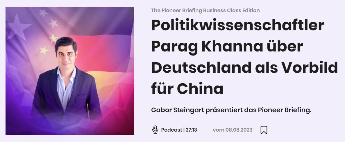 Deutschland als Vorbild für China