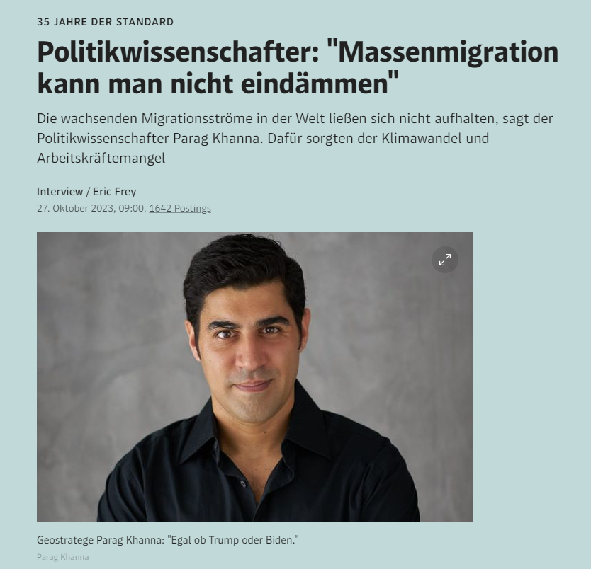 Massenmigration kann man nicht eindämmen